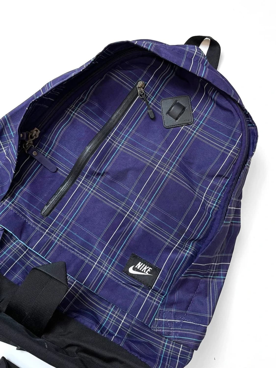 나이키 퍼플 체크 돼지코 백팩 A1480 상품이미지2