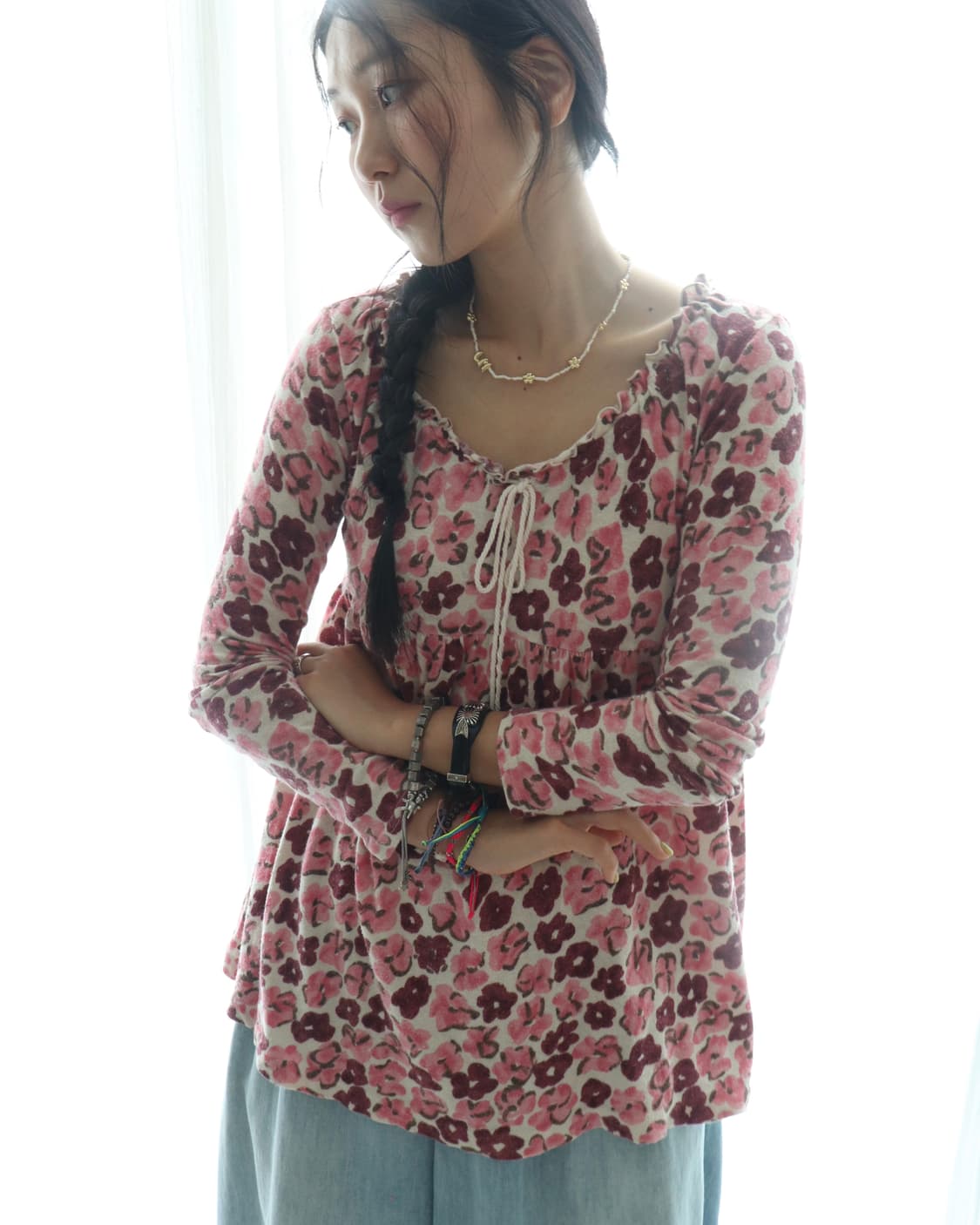[Hysteric Glamour] Floral Tunic Blouse 상품이미지6