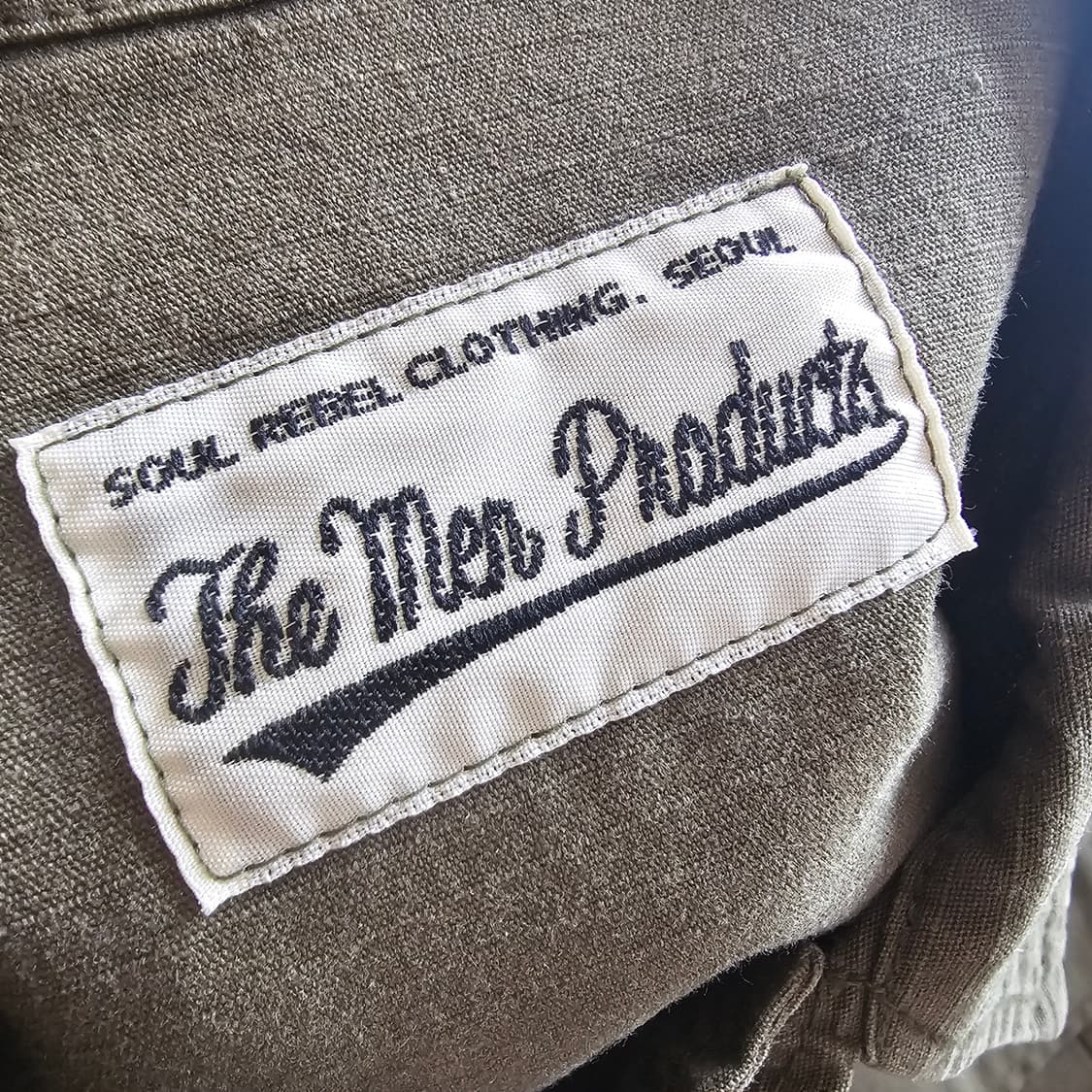 L 100 더맨프로덕트 밀리터리 야상 빈티지 자켓 간절기 남자 2회착 상품이미지8