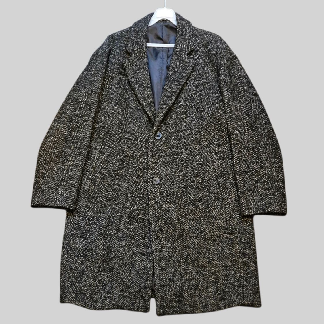 XL(착샷잇음) 보카시 울 싱글롱코트  상품이미지1