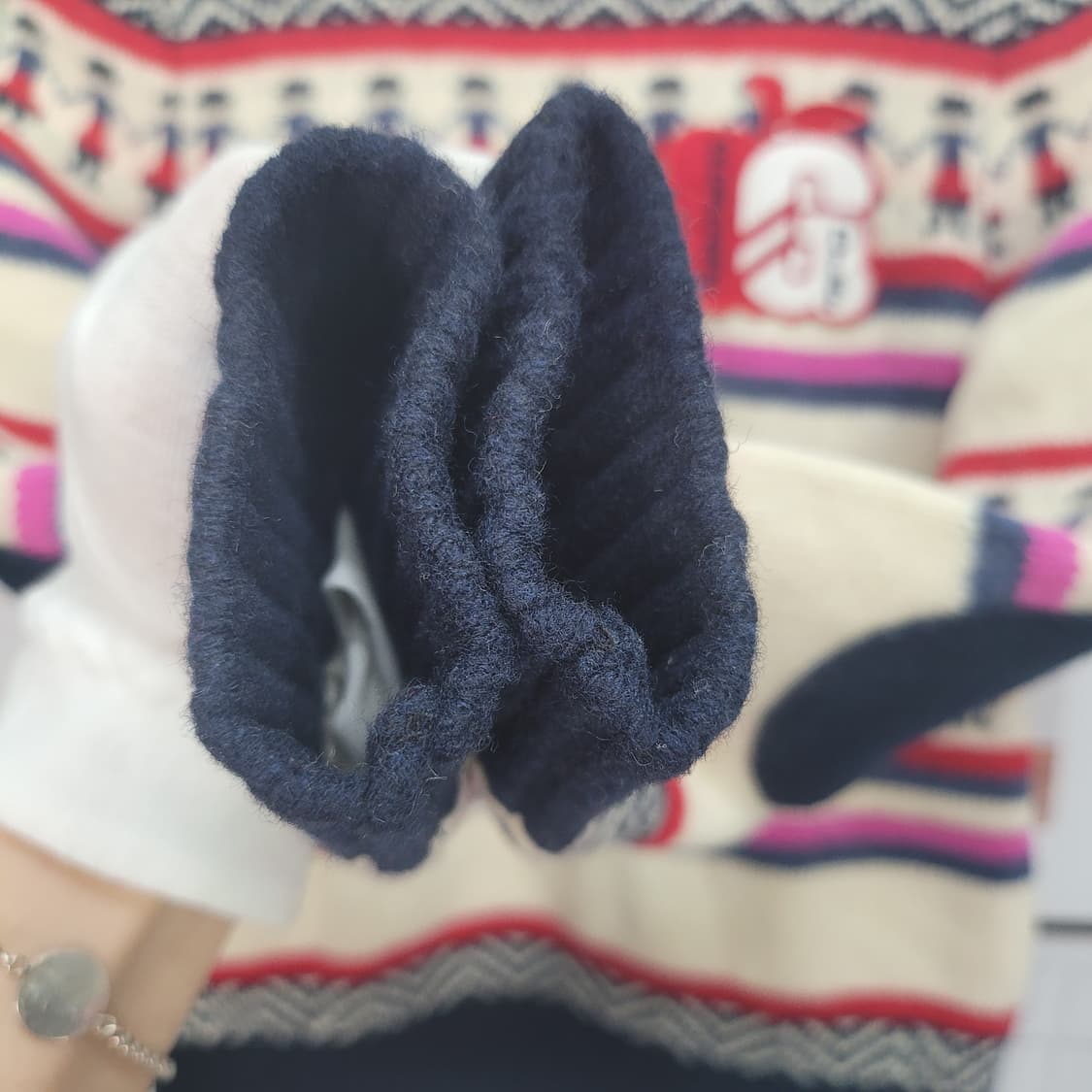 파리게이츠 골프 방풍 니트 스웨터 1사이즈 상품이미지7