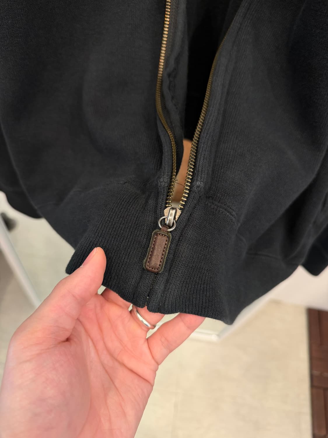 00s Polo ralph lauren 폴로 랄프로렌 코튼 니트 집업 상품이미지5