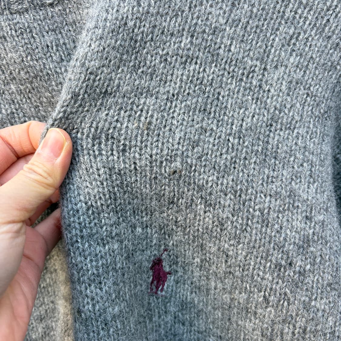 Polo 폴로 울 니트 상품이미지3