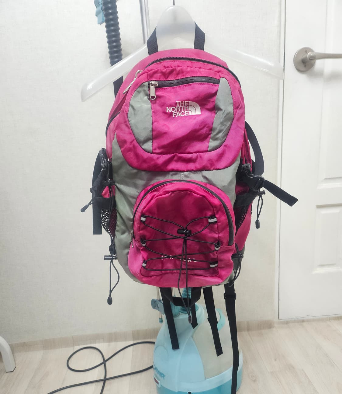 (31)L 노스페이스 버티칼 [핑크] 백팩가방 [가로:46 세로:37] 상품이미지1