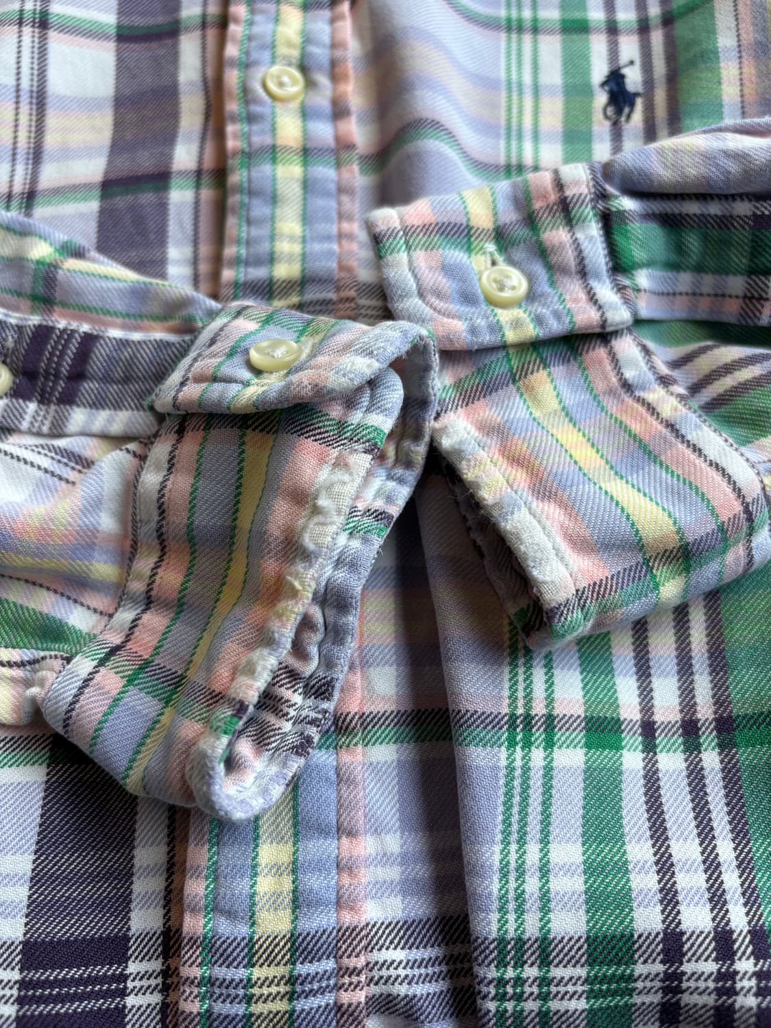 폴로 체크 셔츠 상품이미지6