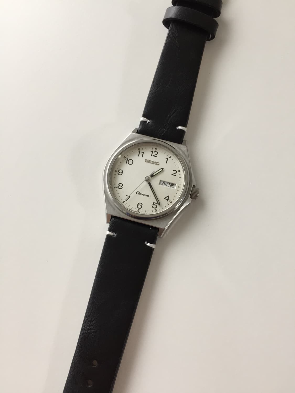 80s seiko chronos arabic index quatz 상품이미지8
