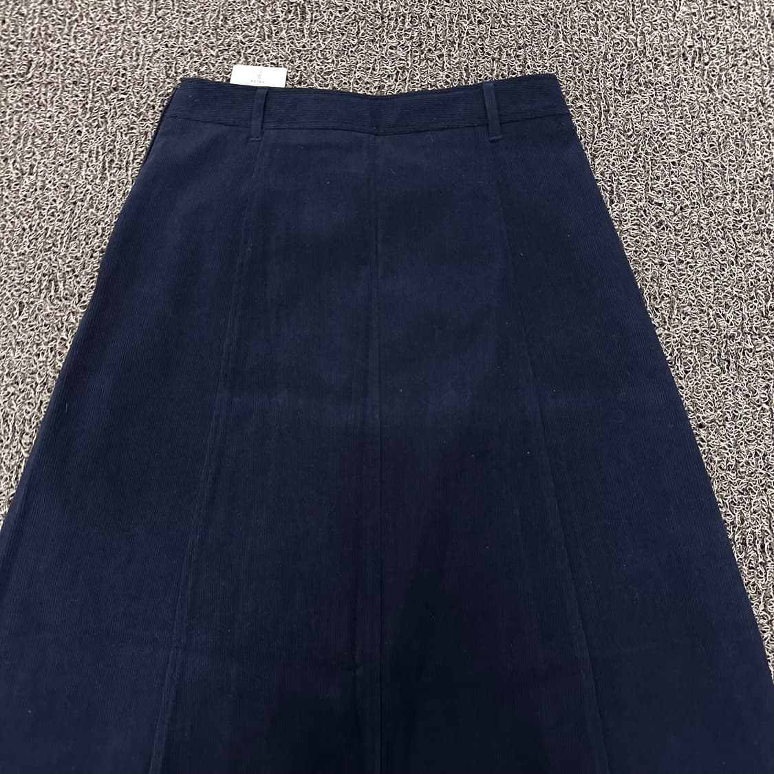 [새상품] 빈폴 여성 코듀로이 스커트 치마 네이비 26인치 상품이미지7