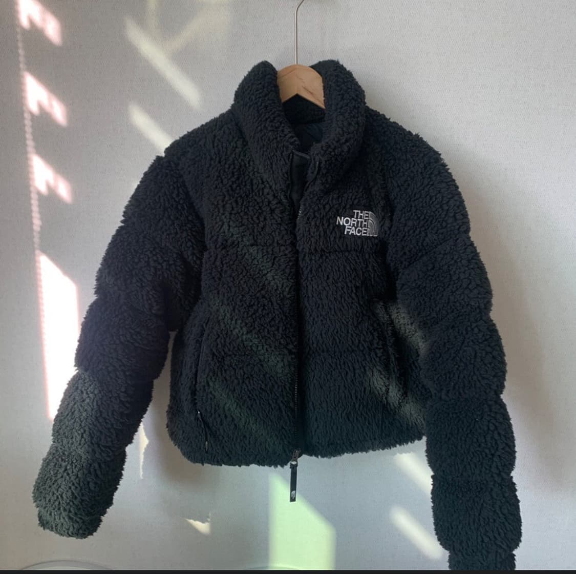 제니패딩 노스페이스 여성 셰르파 눕시 자켓 블랙 85 상품이미지4