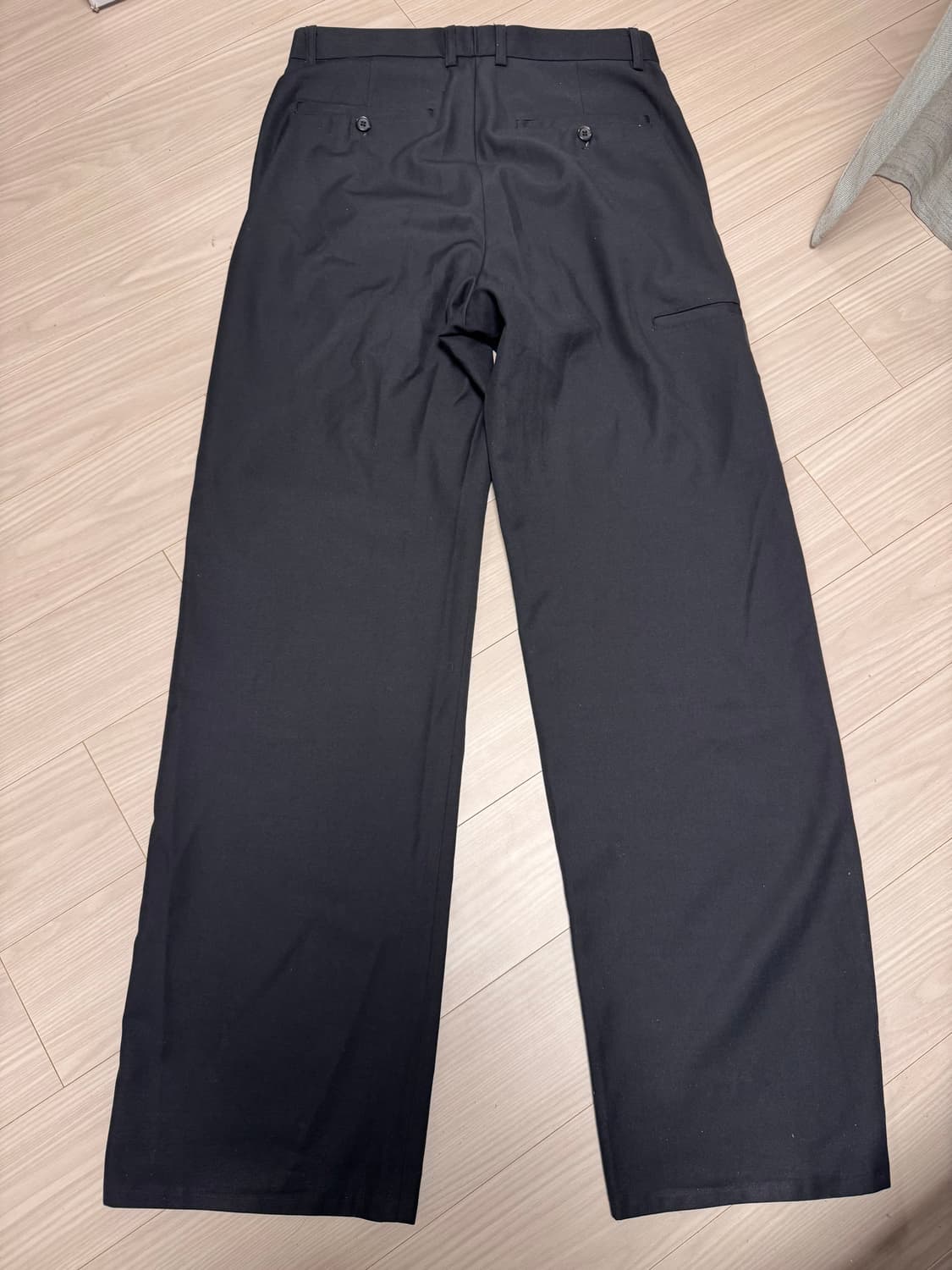 파세르 백포켓 트라우저 블랙 M 상품이미지2