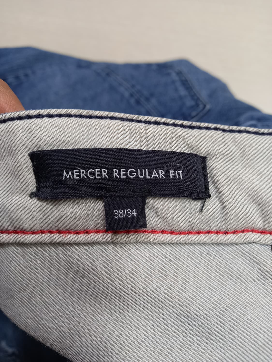 38 Tommy&Hilfiger Italy 셀비지 일자진 38-153 상품이미지9