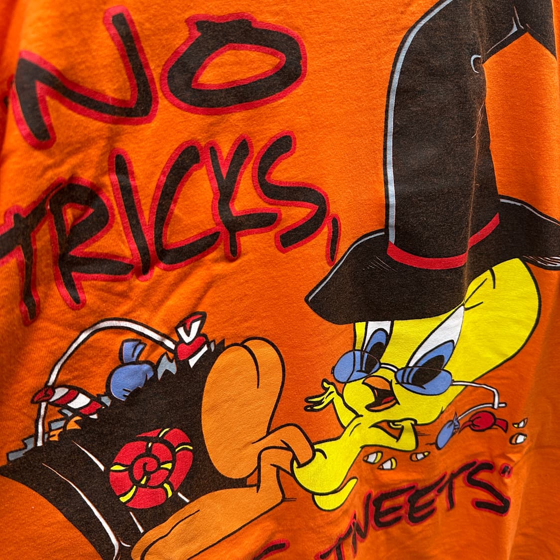 97 looney tunes tweety halloween t shirt 상품이미지2