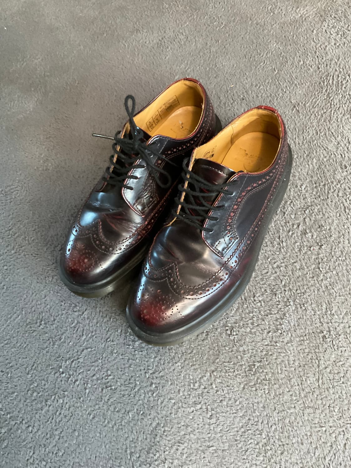 닥터마틴 3989 버건디 윙탑 (260) 상품이미지1