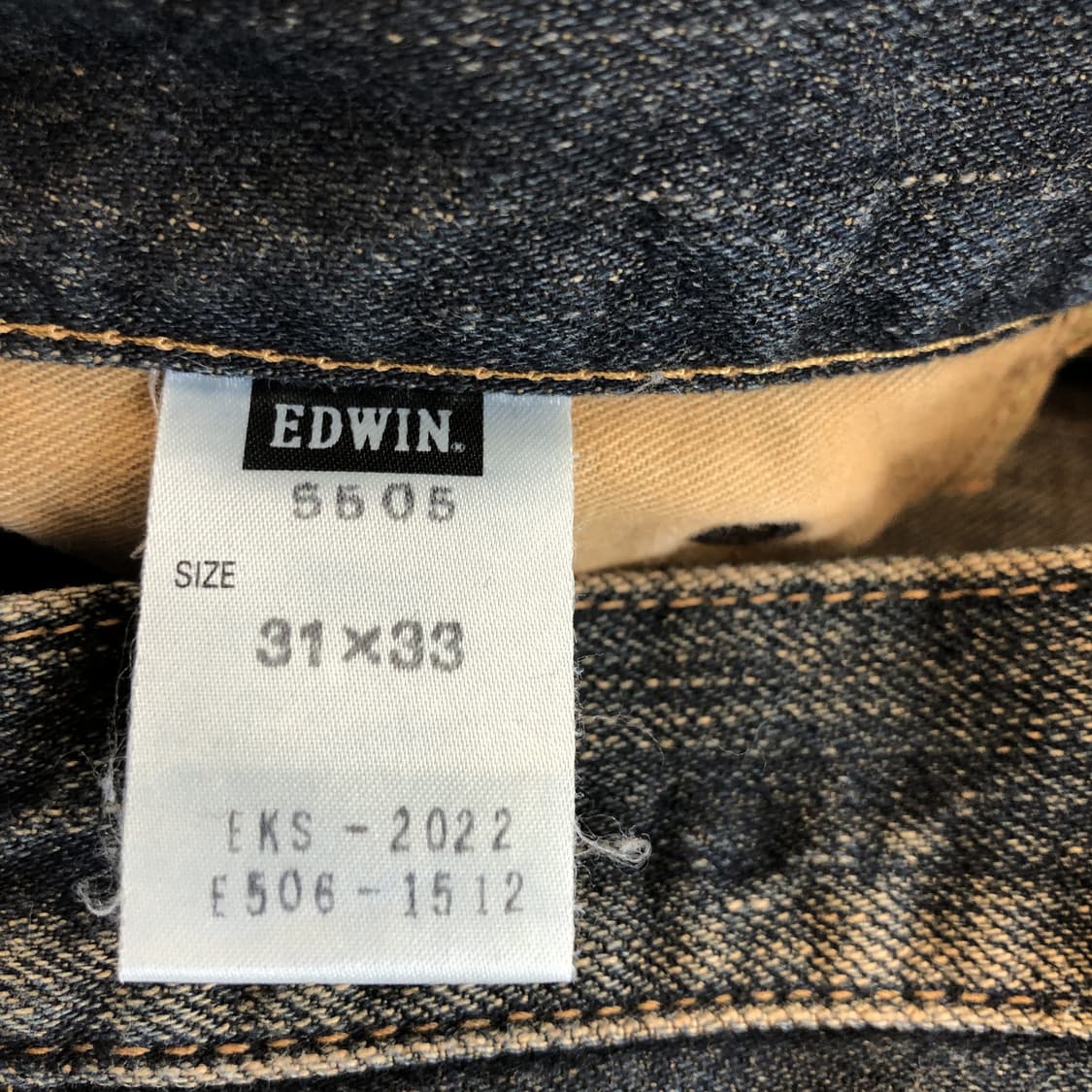90s EDWIN 505ZX 에드윈 JPN 워싱데님진 30 인치 상품이미지5