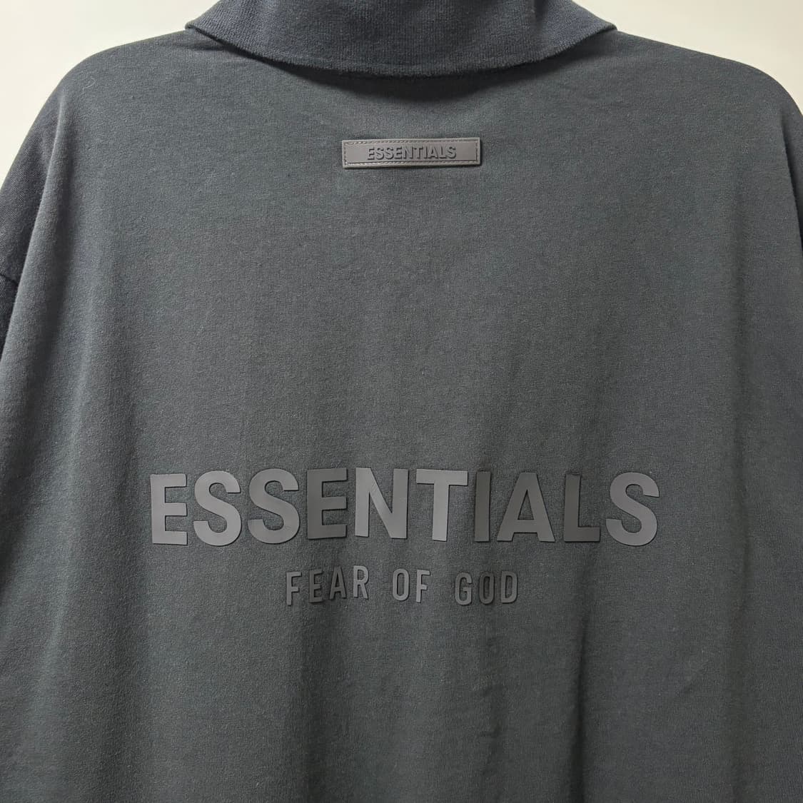 피어오브갓 에센셜 블랙 반팔 카라티 S 상품이미지6