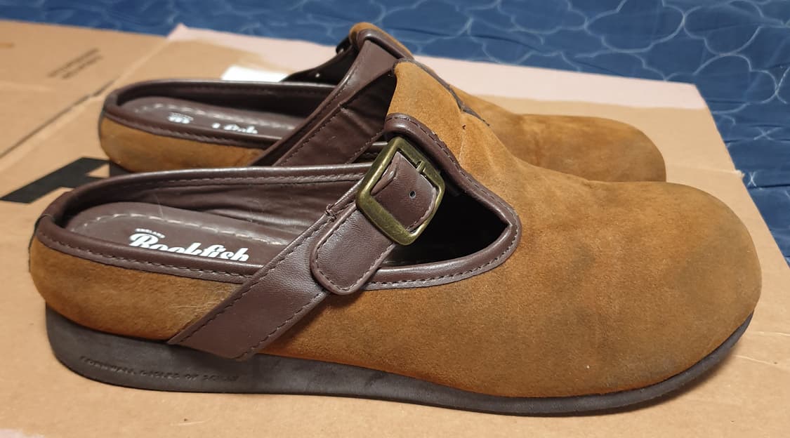 락피쉬 웨더웨어 푸카 스웨이드 블로퍼 초코 (240) 상품이미지1