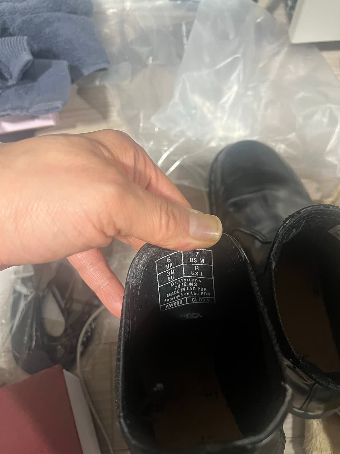 닥터마틴 2976 블랙 첼시 부츠 UK6 상품이미지4