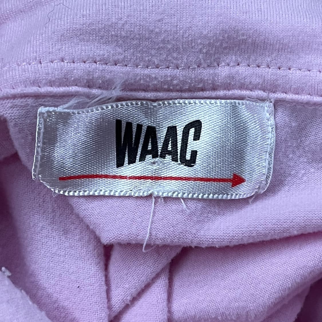 [정품/1] WAAC 왁 핑크색 긴팔 폴로티 b17 상품이미지5