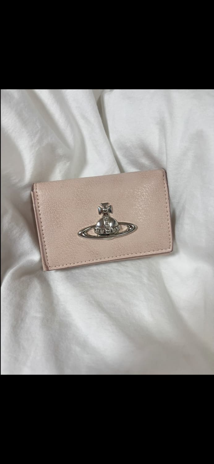 비비안웨스트우드 핑크 은장 지갑 상품이미지2