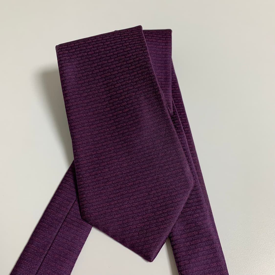 루이비통(LOUIS VUITTON) 모노그램 명품넥타이 A+등급 상품이미지9