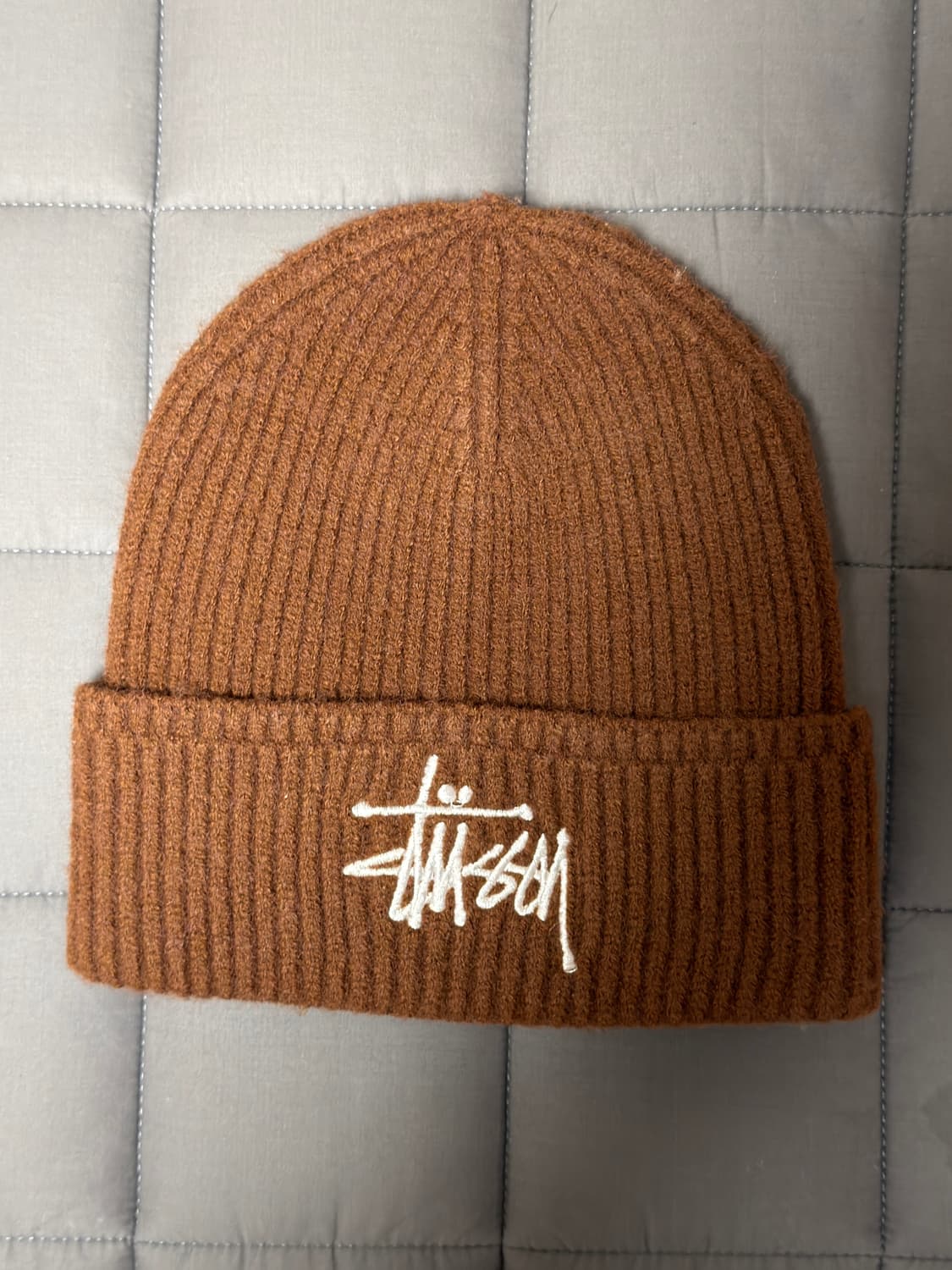 스투시 비니 브라운 새상품 상품이미지1