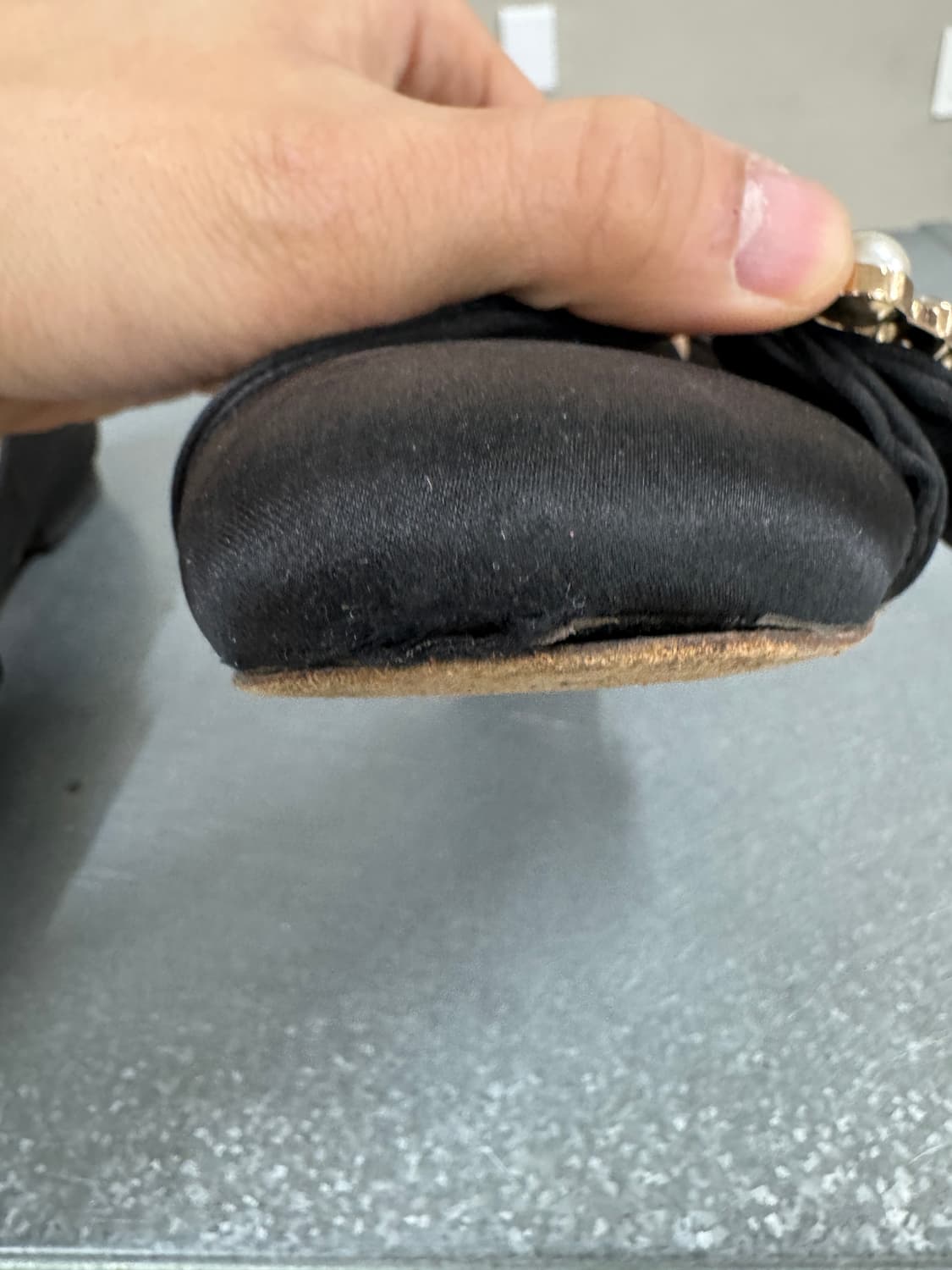 미우미우 새틴 플랫슈즈 38 상품이미지8