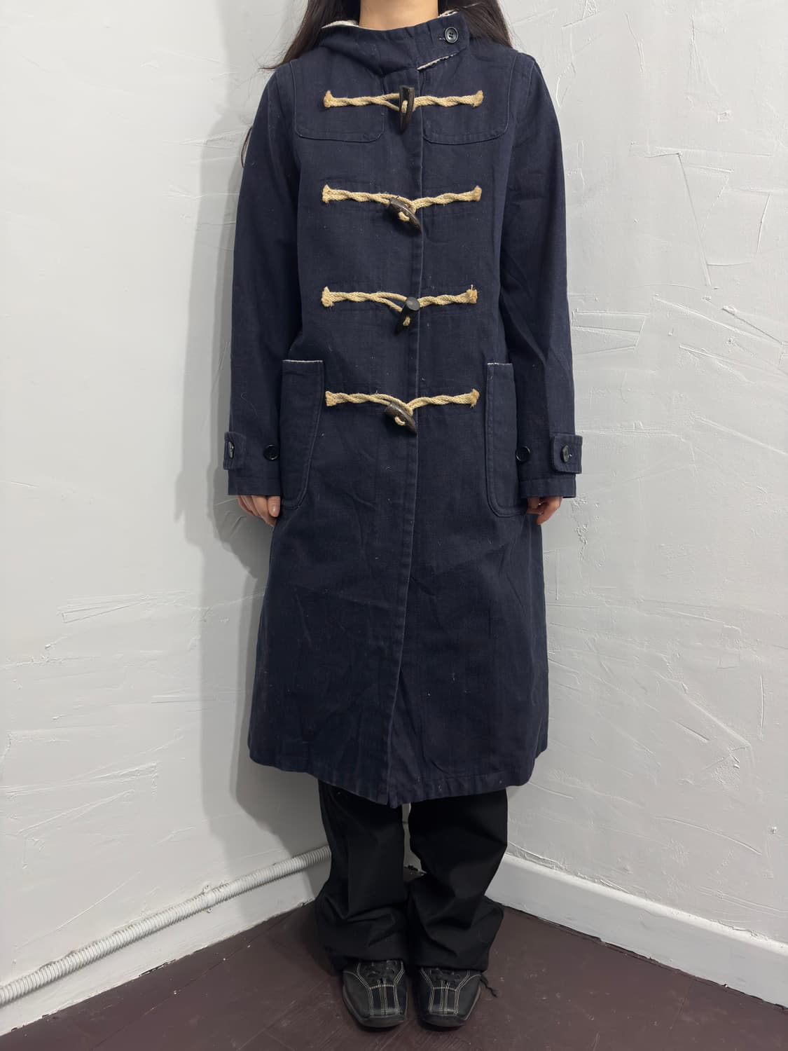 ined duffle long hood jacket 상품이미지1