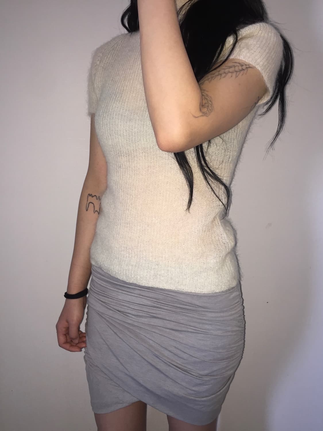 빈티지 반팔니트 vintage knit  상품이미지3