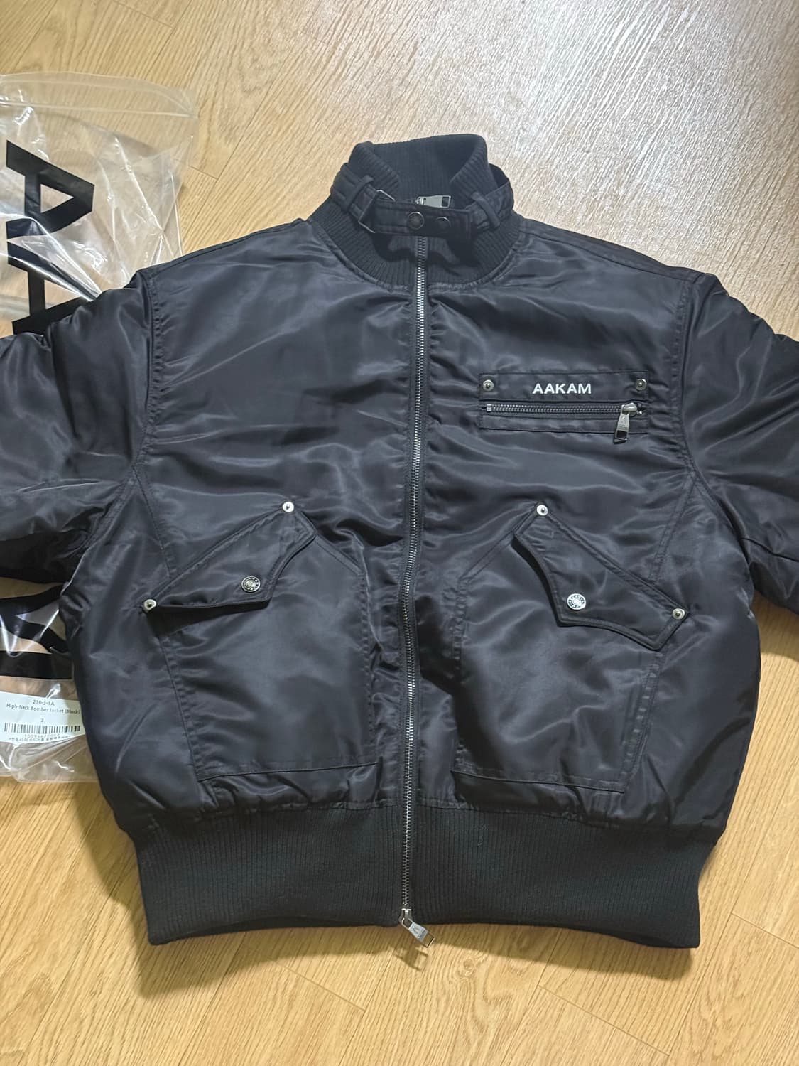 아캄 하이넥 봄버 자켓2 상품이미지1