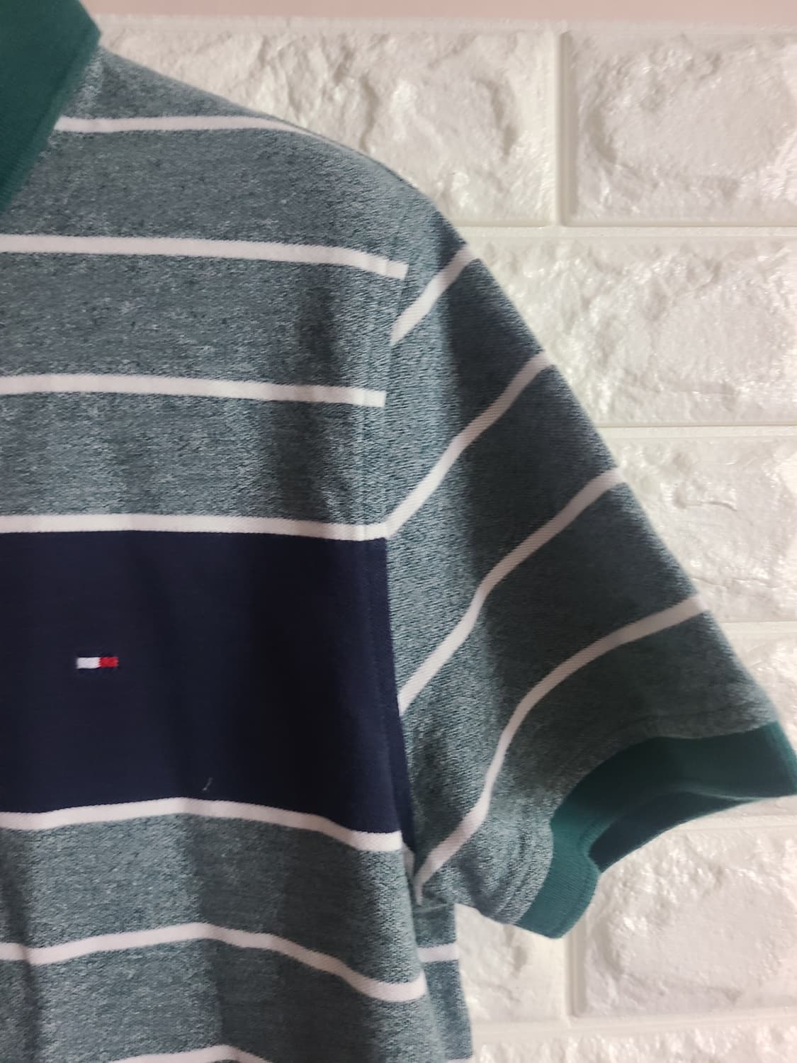 타미힐피거 스트라이프 반팔 폴로티(m) 상품이미지2