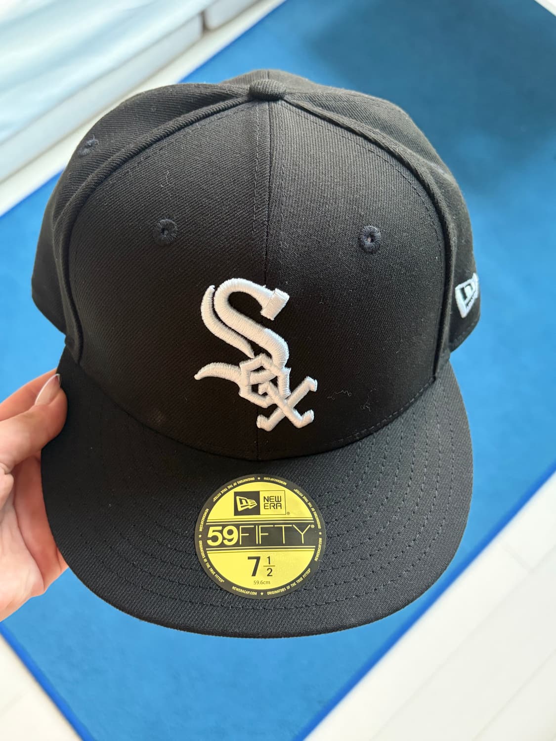 뉴에라 MLB 어센틱 시카고 화이트 삭스 게임 캡 블랙 상품이미지1