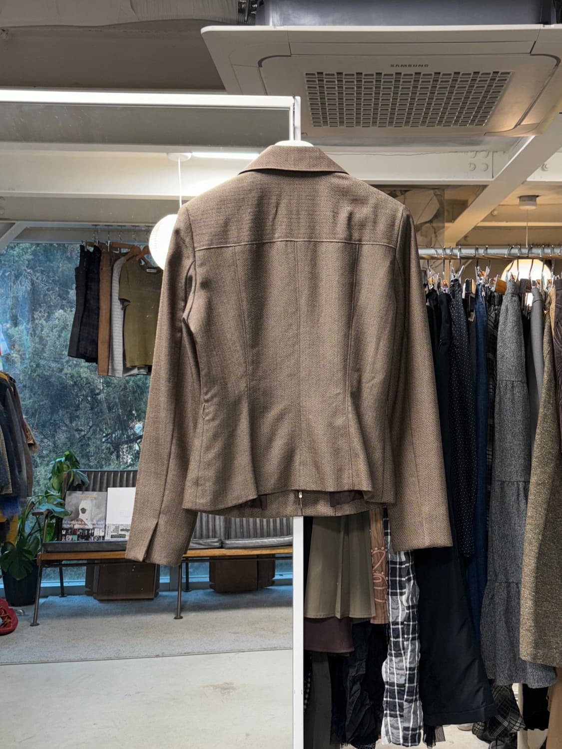 Jpn 울 핀 스트라이프 자켓 상품이미지2