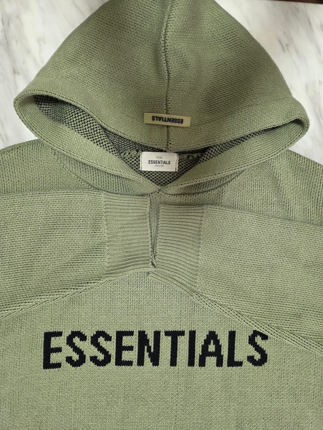 피오갓에센셜 풀오버 후드 니트 상품이미지3