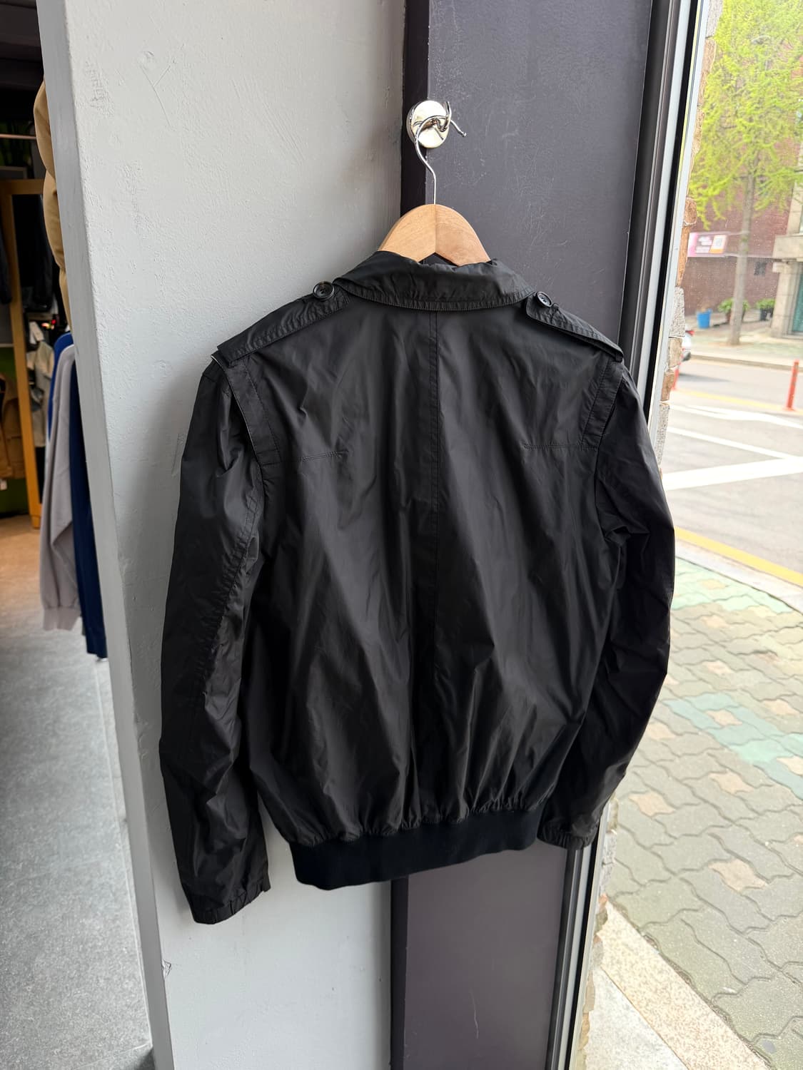 50/ 디올옴므 2010SS 런웨이 견장 봄버 자켓 상품이미지7