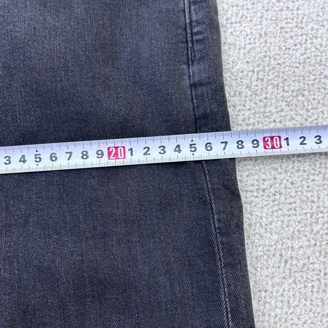 W32 XL32 캘빈클라인 슬림핏 블랙 데님 팬츠 0528Y 상품이미지8