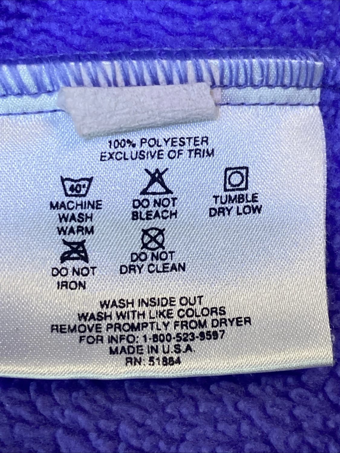 80s~90s USA 파타고니아 신칠라 스냅-T 퍼플 상품이미지4