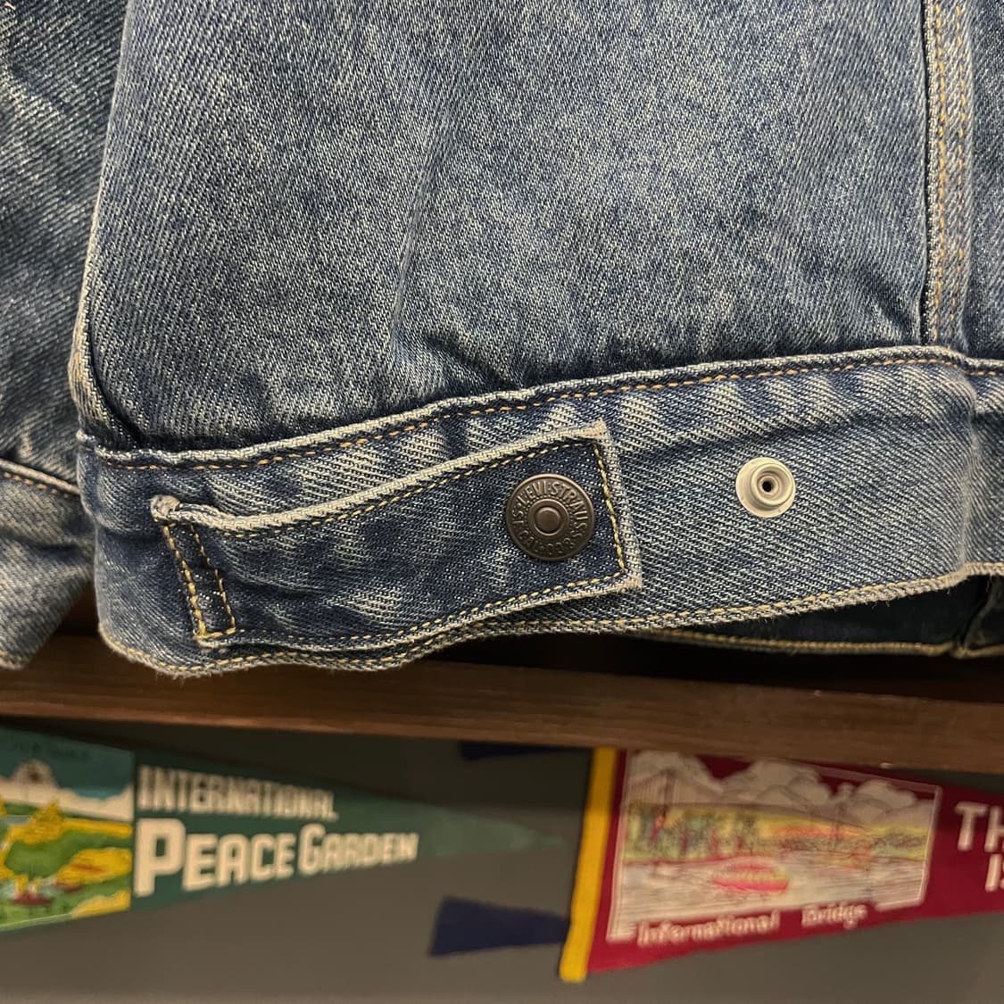 리바이스 타입 3 쉐르파 진청 데님 트러커 자켓 상품이미지6