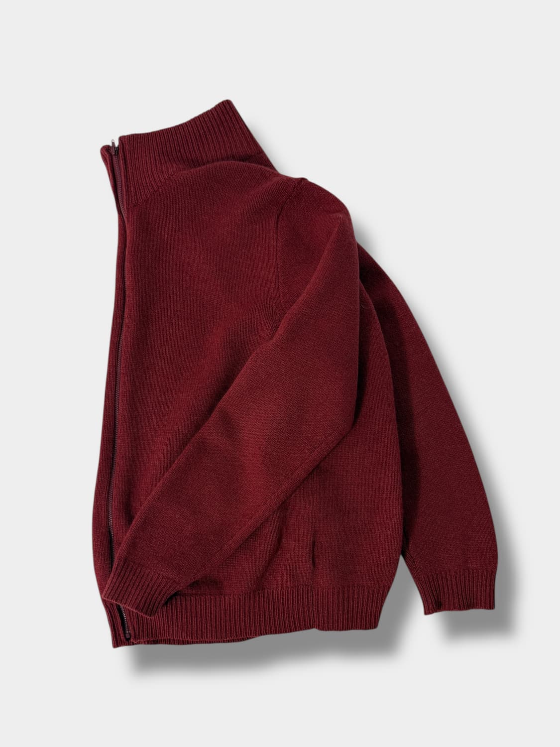 폴로 랄프로렌 90‘s 루즈핏 램스울 니트 집업 상품이미지1