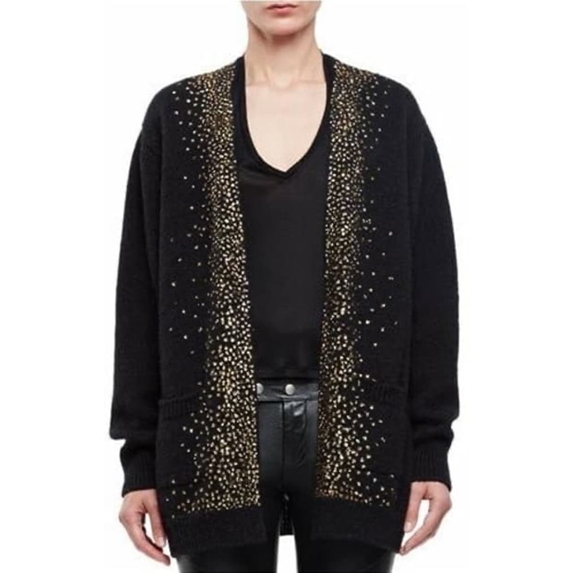 생로랑 16AW 골드 스플레쉬 가디건 By. 에디 슬리먼 상품이미지3