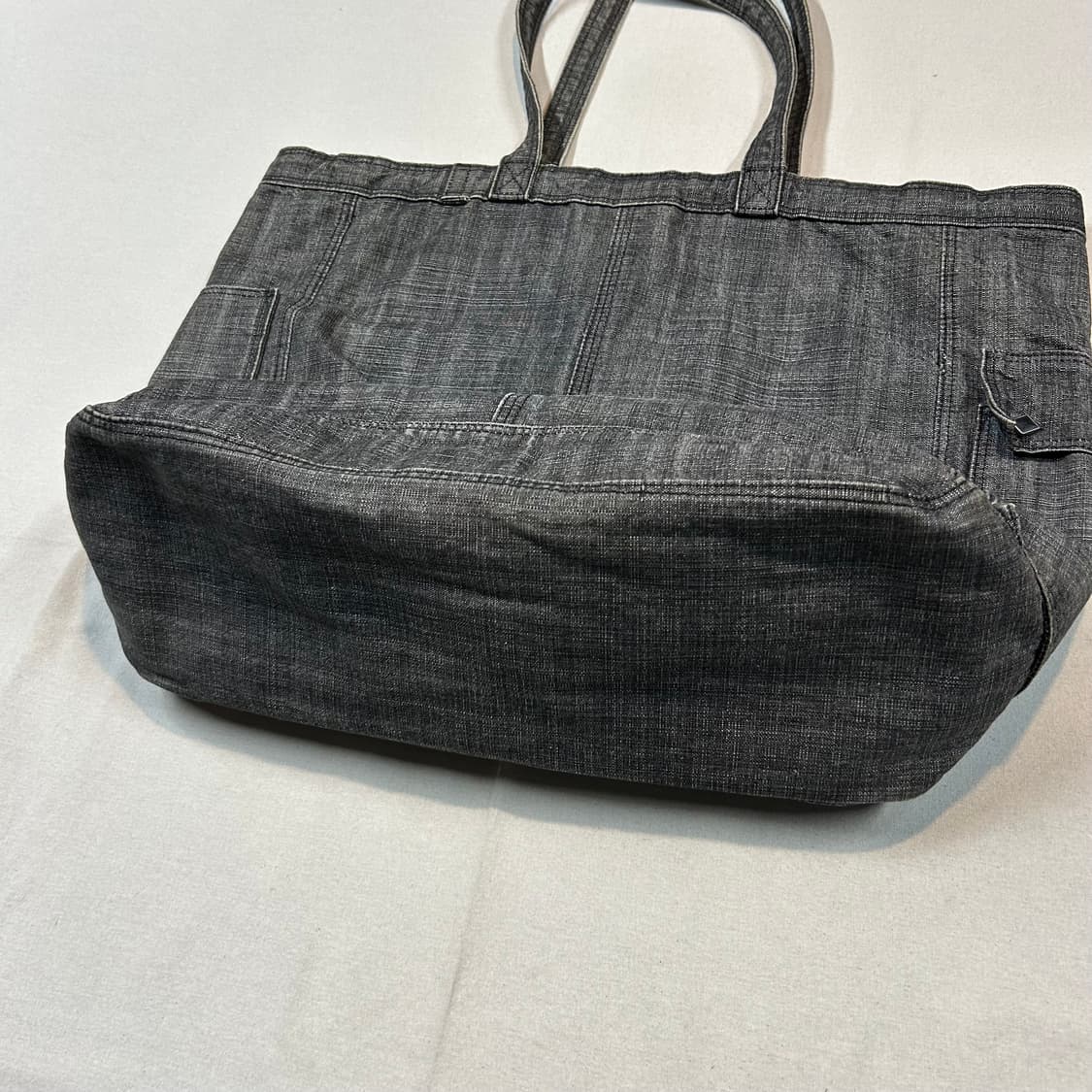 요시다 포터 온스 코튼 블랙 데님 숄더백 토트백 P55 상품이미지5