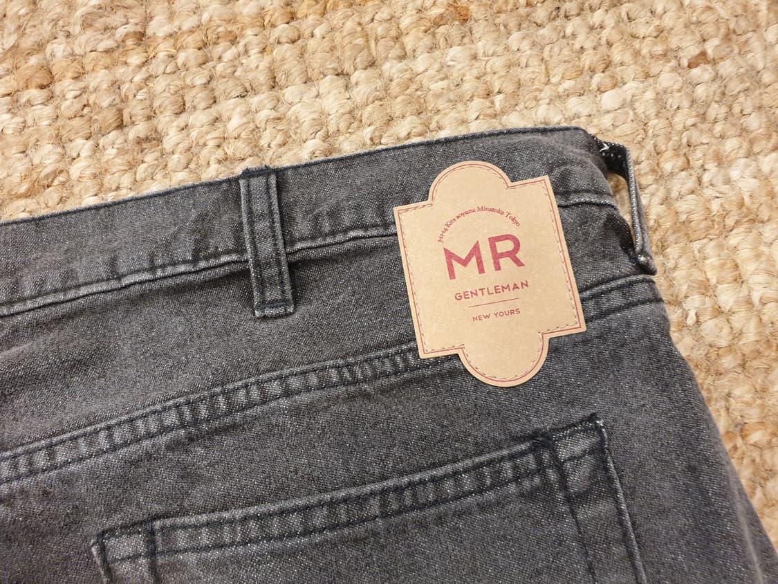 새상품 MISTER GENTLE MAN 크러쉬 데님 상품이미지6