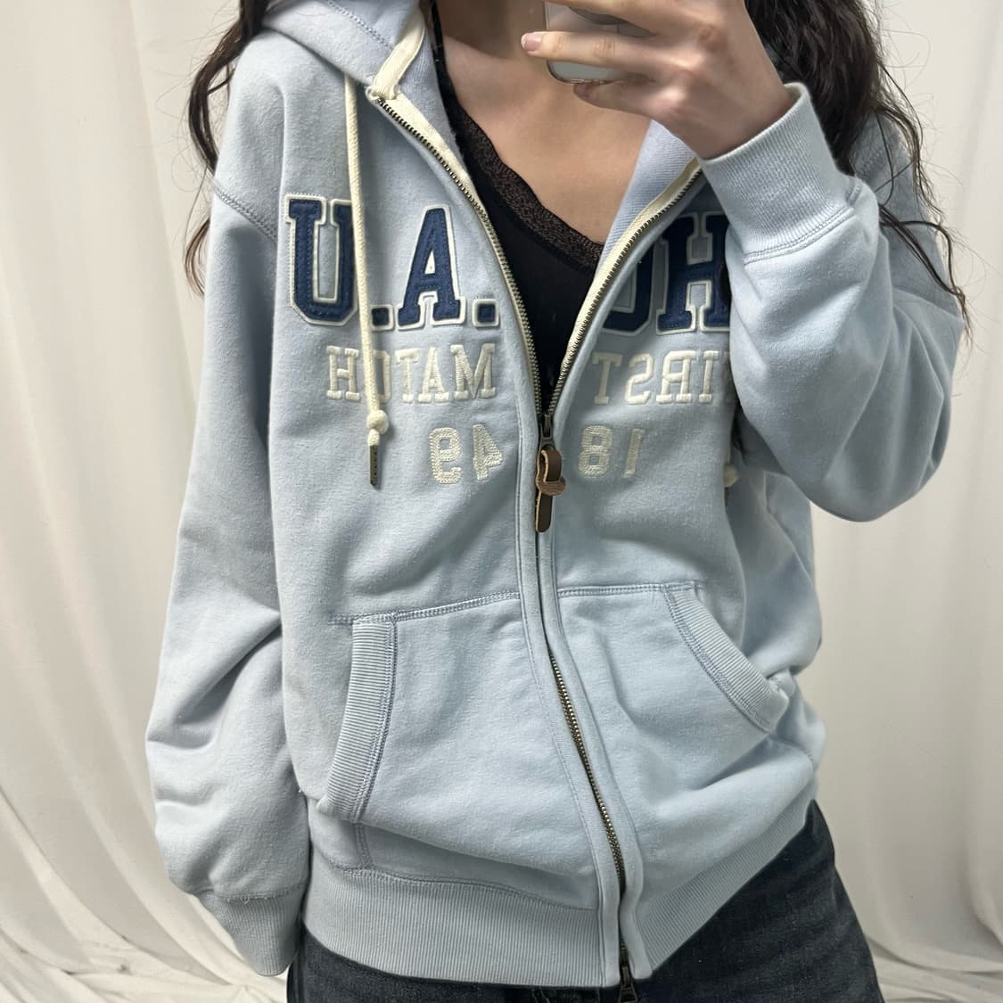 Who.A.U Sky 2way Hoodie Zip-up  상품이미지3