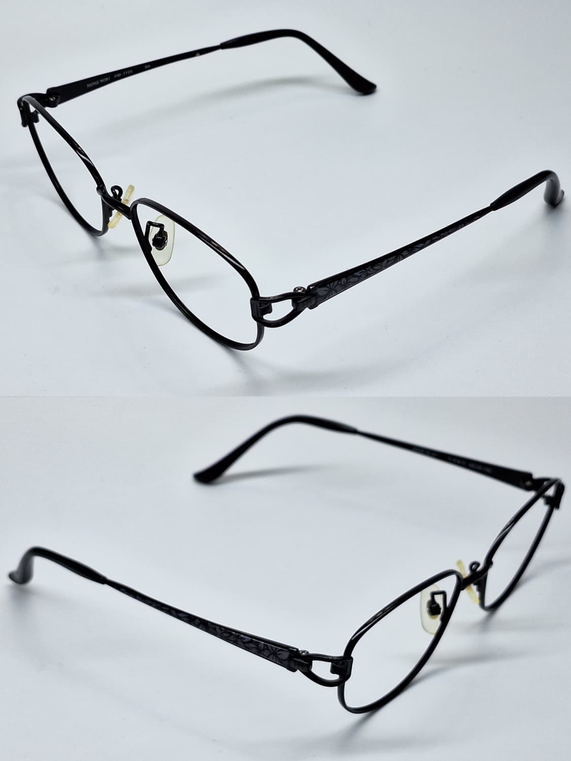 하나에 모리 HM-7705 꽃무늬 티타늄 안경테/일제 수입 패션 여성안경 상품이미지9