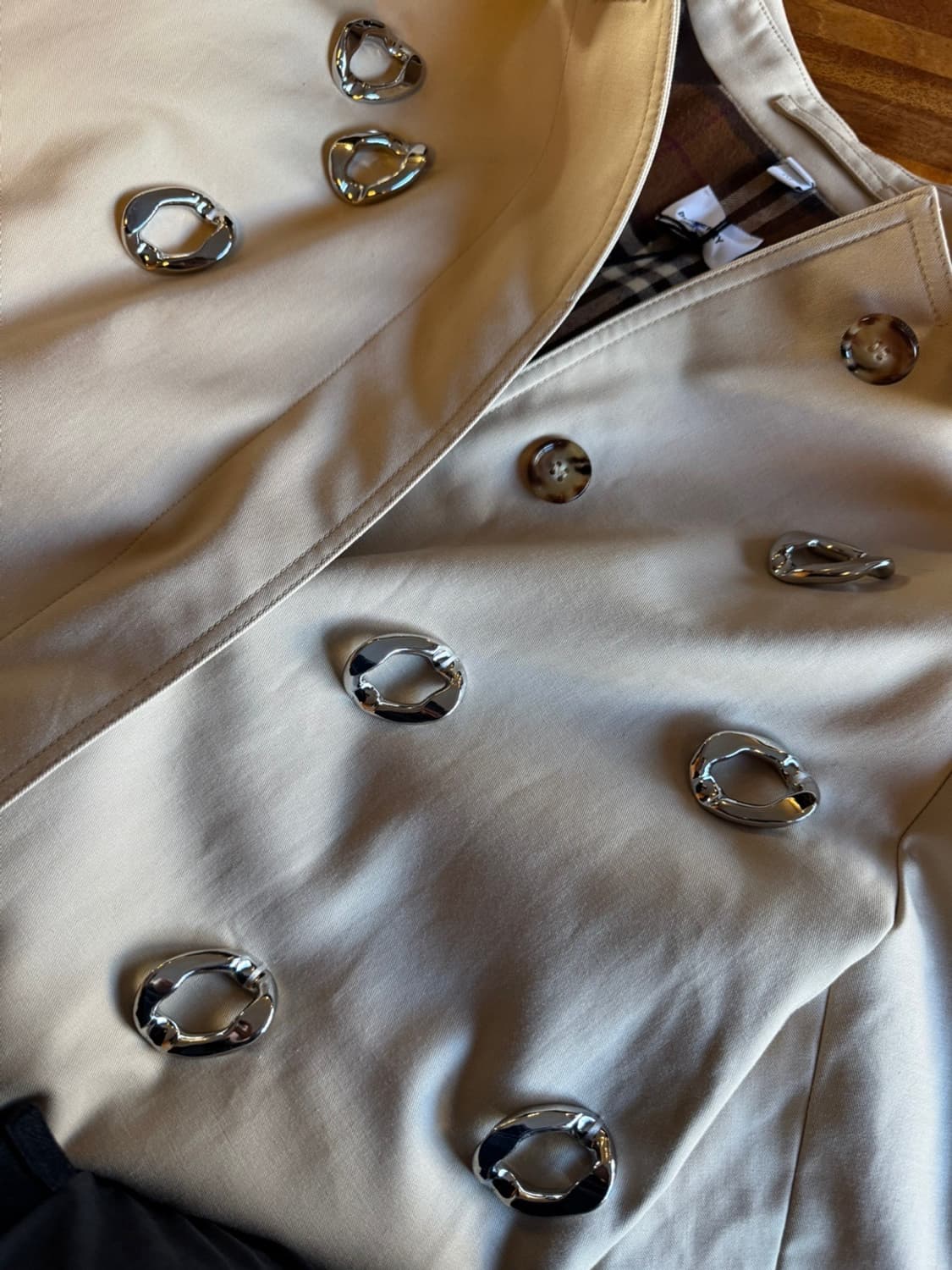 버버리 컬렉션 래글런 코트 100 상품이미지5