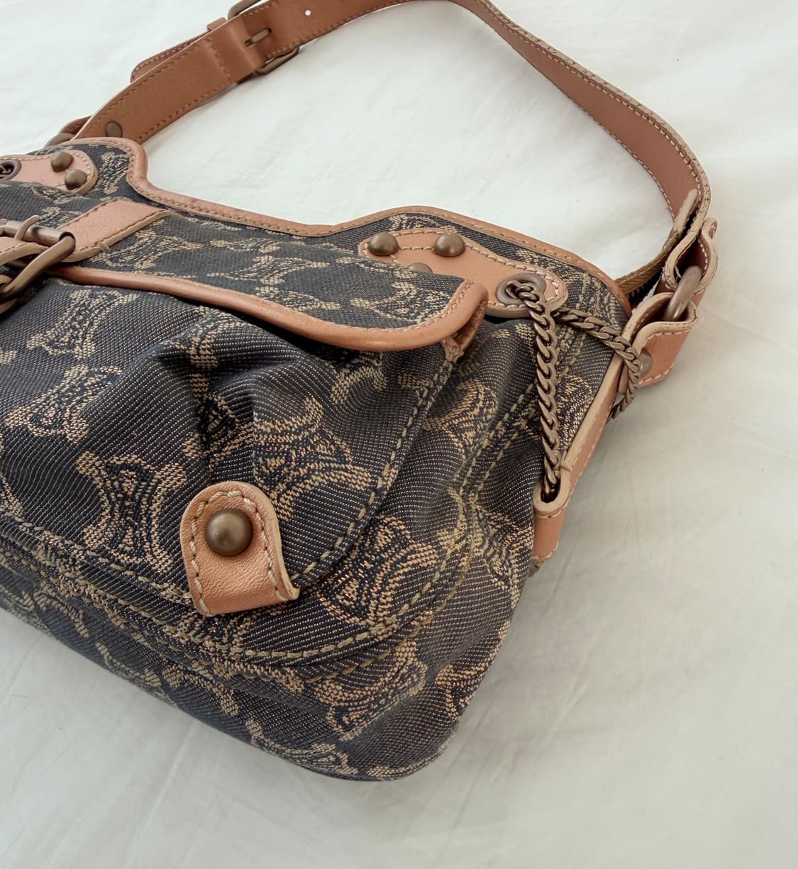 [Celine] Macadam Denim Shoulder Bag 상품이미지4