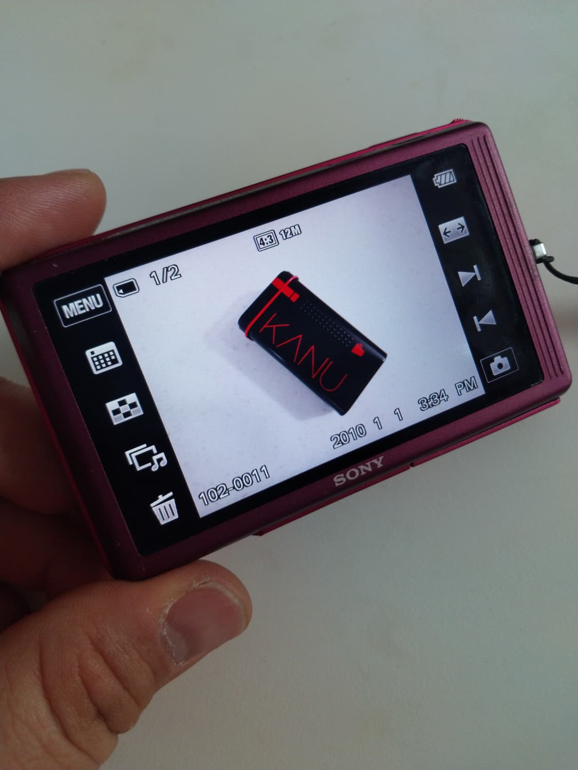 소니 사이버샷 dsc-tx9 빈티지 핑크 디지털카메라 상품이미지9