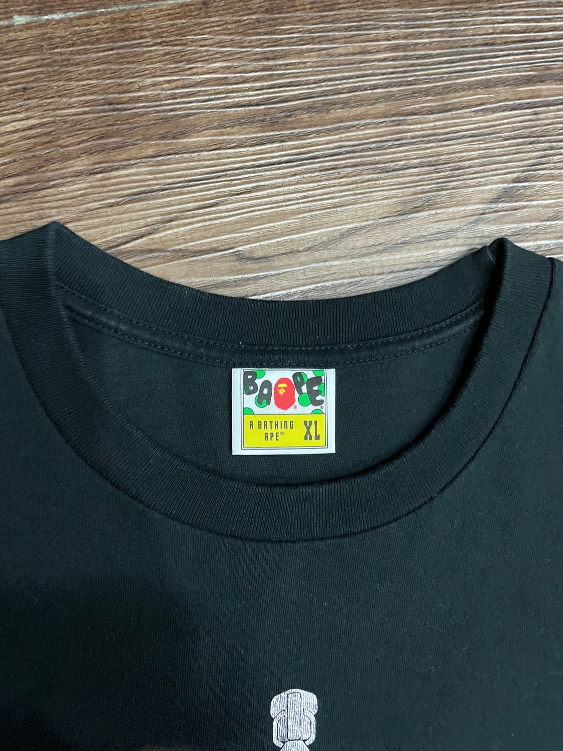 BAPE COLOR CAMO TIGER TEE BLACK 상품이미지5