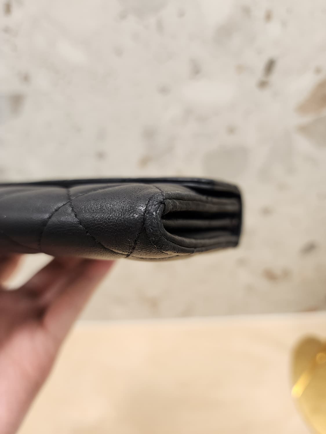 샤넬 A50096 램스킨 CC로고 장지갑 #17 상품이미지6