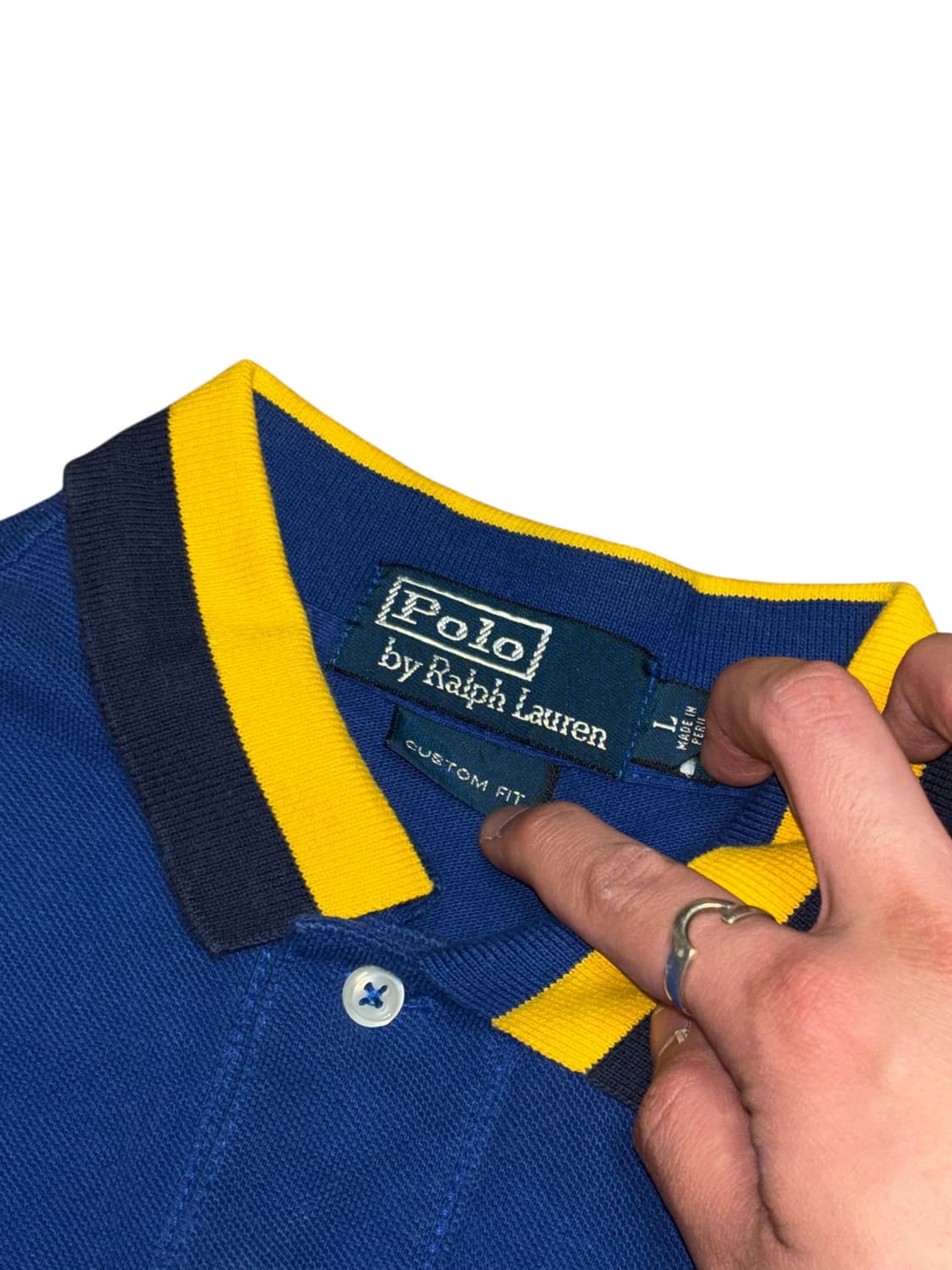 폴로 랄프로렌 빅포니 카라 반팔 티셔츠 상품이미지4