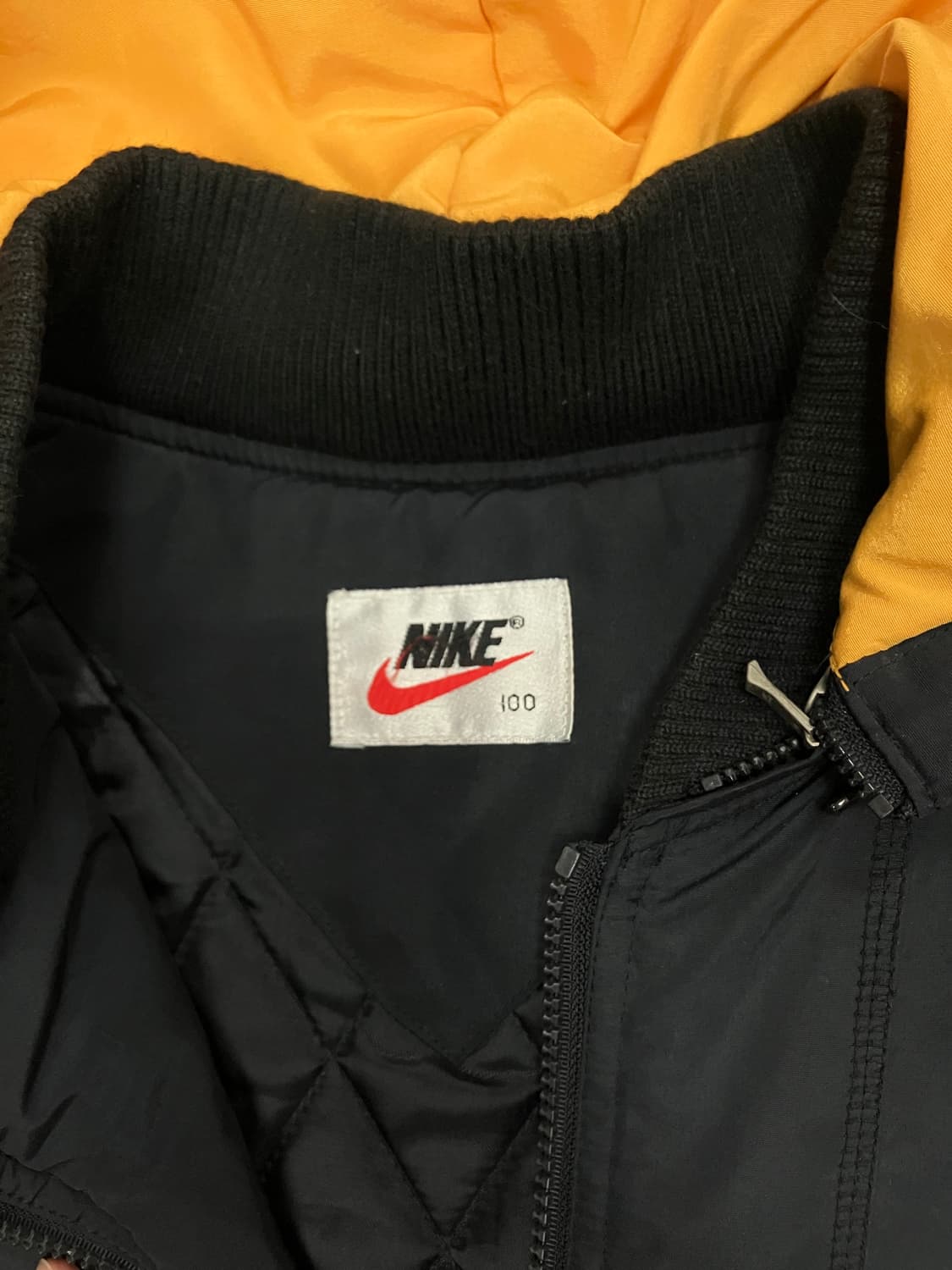 90‘s 나이키 올드스쿨 농구 누빔 점퍼 100 상품이미지7