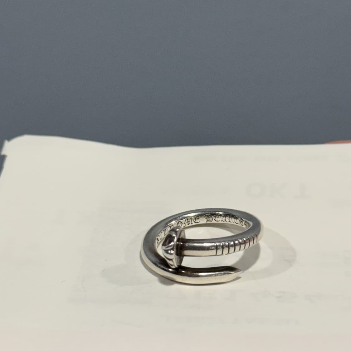 크롬하츠 크로스볼 네일링 us8 상품이미지5